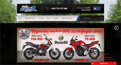 Desktop Screenshot of motomach3.cz